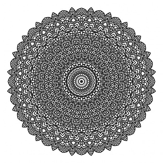 Fond de mandala de luxe