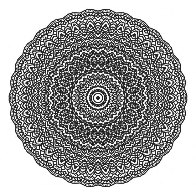 Fond de mandala de luxe
