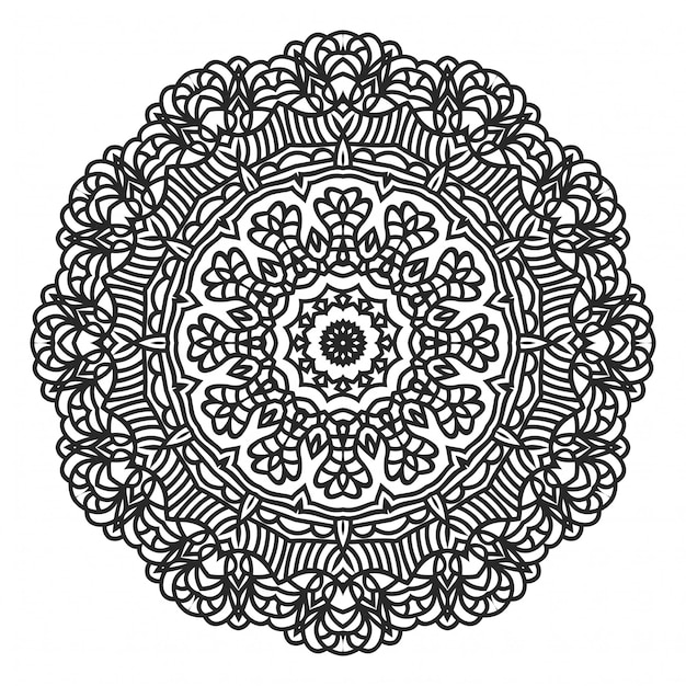 Fond De Mandala De Luxe