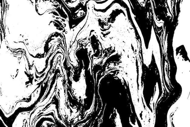 Fond de marbre abstrait illustration vectorielle de texture grunge noir et blanc