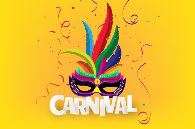 Fond De Masque De Carnaval