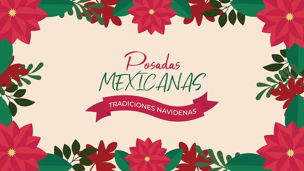 Fond De Mexicaines Posadas Vintage