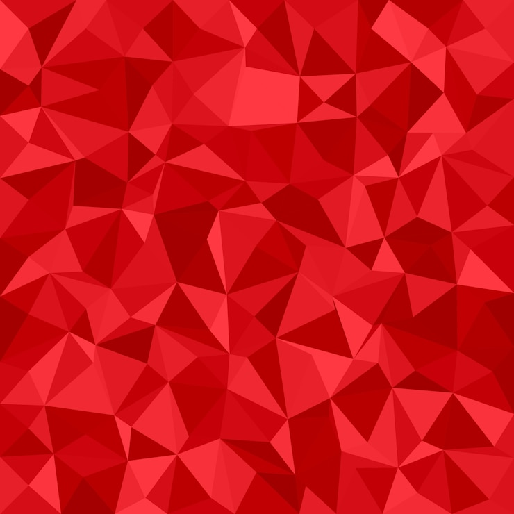 Vecteur fond de mosaïque rouge