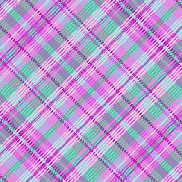 Fond De Motif à Carreaux Tartan Sans Couture Avec Couleur Vintage. Illustration Vectorielle.