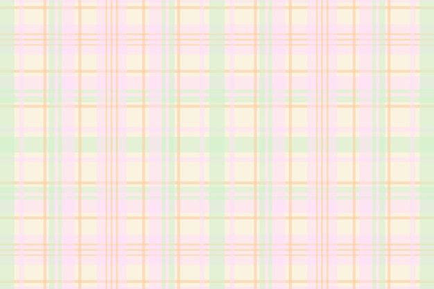 Fond de motif à carreaux tartan sans couture avec illustration vectorielle de couleur pastel
