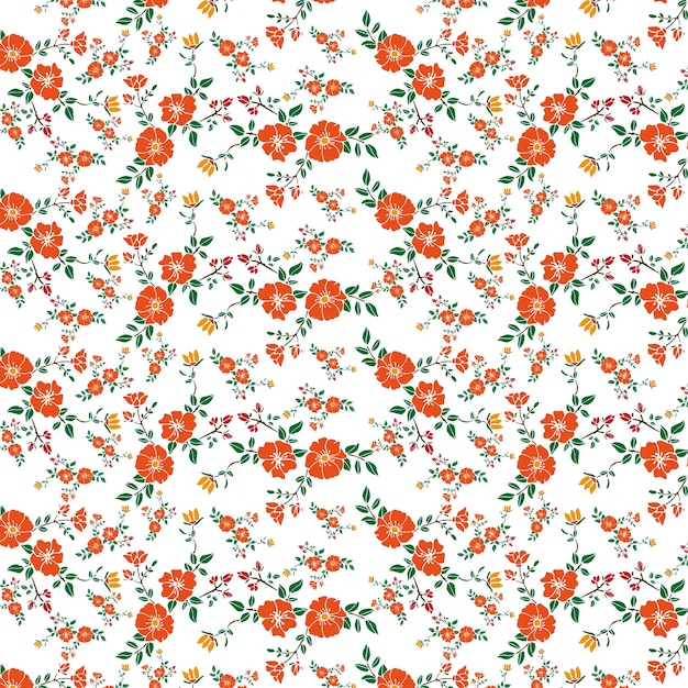 fond de motif floral