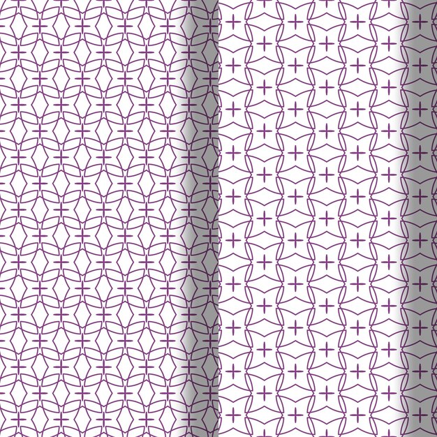 Fond De Motifs Vectoriels Ornementaux Sans Soudure