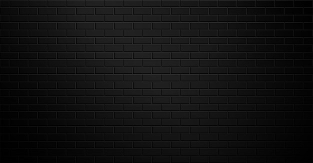 Fond de mur de briques Place pour le texte ou la présentation du produit Pièce sombre vide