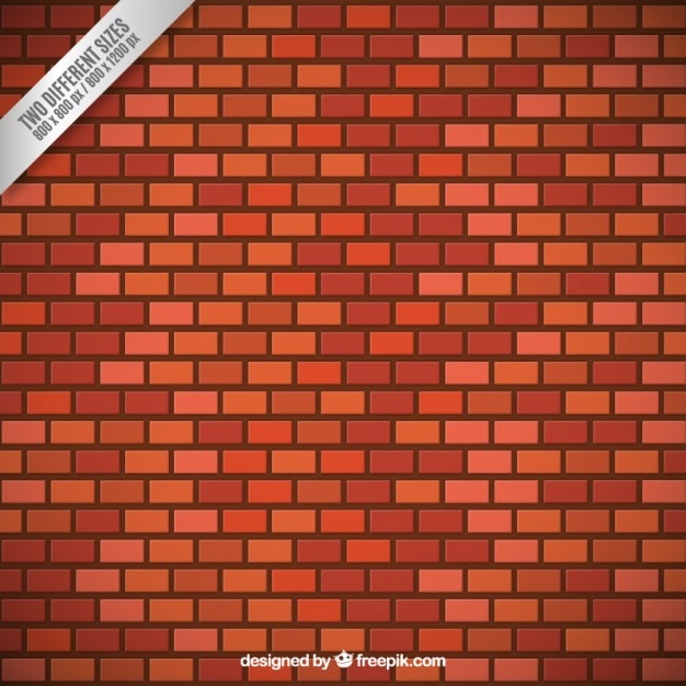 Vecteur fond mur de briques
