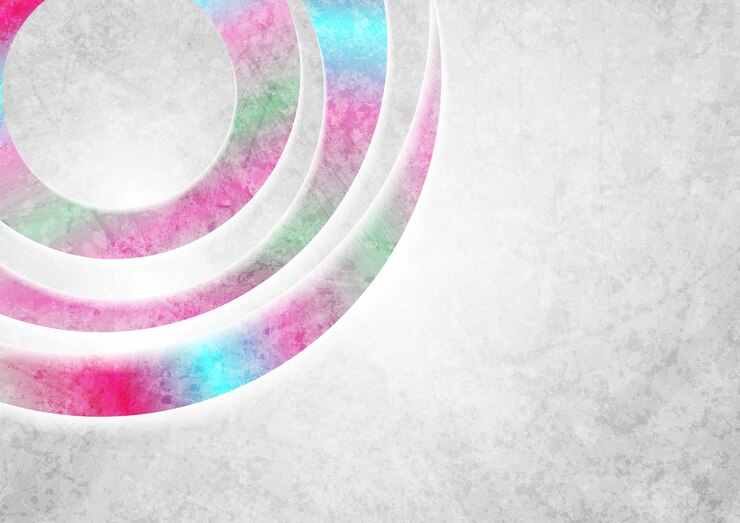 Vecteur fond néon grunge gris et holographique