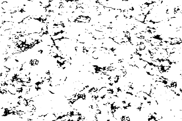 Un fond noir et blanc avec une texture de la surface ancienne et sale.