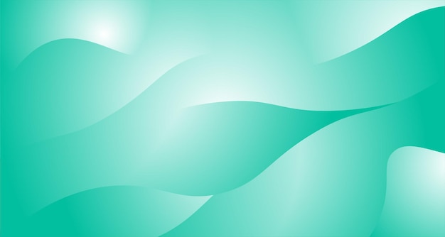 fond ondulé vert et bleu