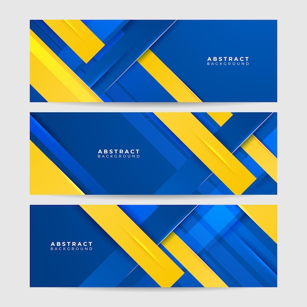 Fond orange bleu et jaune avec des rayures Affiche lumineuse de conception de texture de fond abstrait de vecteur Abstrait hipster moderne graphique futuriste Effet multicouche avec texture