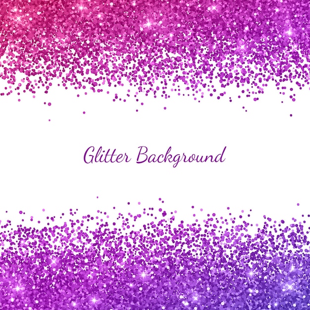 Fond de paillettes avec effet de couleur violet rose. Illustration vectorielle