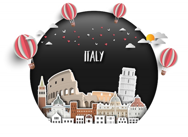 Fond De Papier Italie Landmark Global Travel And Journey.
