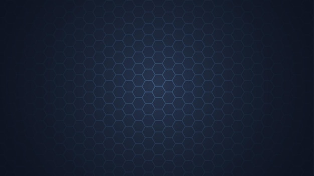 Fond parfait de vecteur hexagonal moderne pour la science de la communication de données numériques de technologie