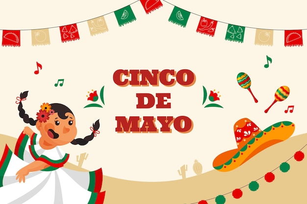 Fond Plat Cinco De Mayo