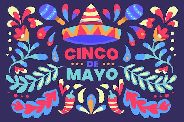 Fond Plat Cinco De Mayo