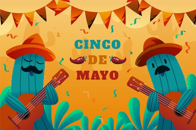 Fond Plat Cinco De Mayo