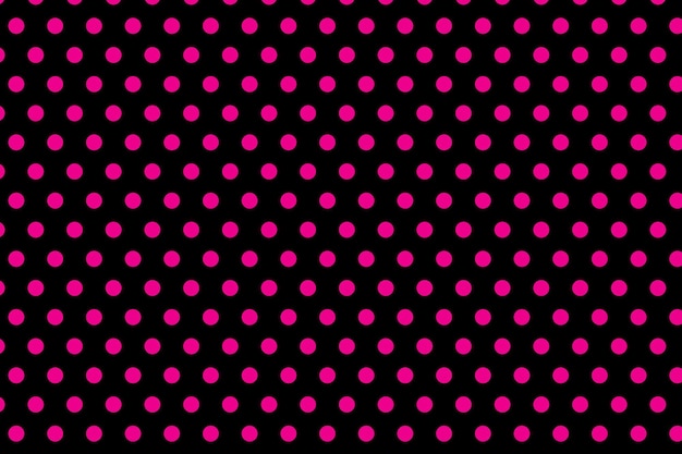 Vecteur un fond à pointes roses avec un fond noir