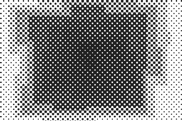 Fond de points de demi-teintes vectoriels décoloration effet de point style grunge