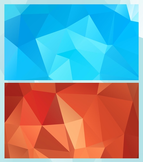 Fond polygonal abstrait