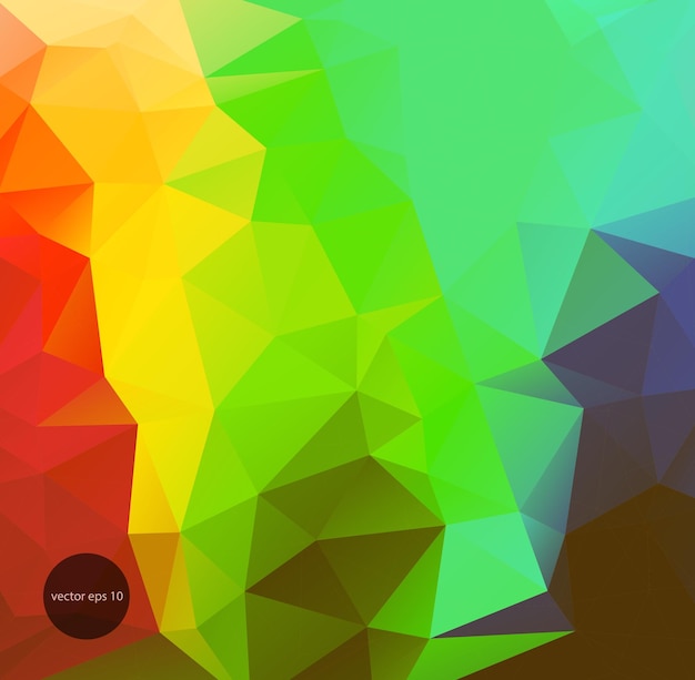 Fond polygonal abstrait