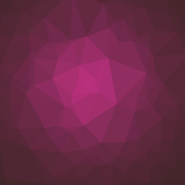 Fond Polygonal lisse dans les tons magenta Mulberry