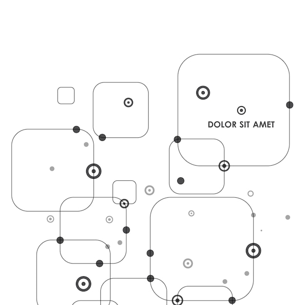 Fond Polygonale Avec Points Et Lignes De Connexion