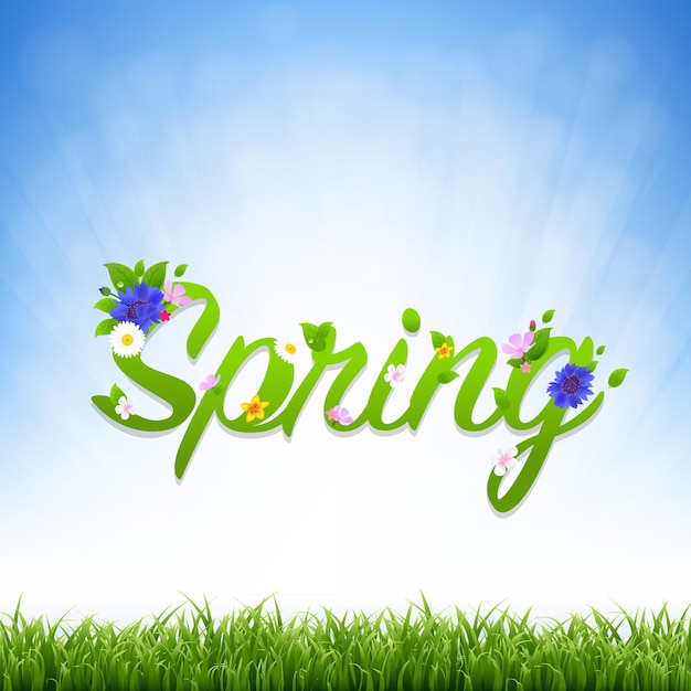Fond de printemps