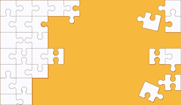 Fond de puzzle abstrait