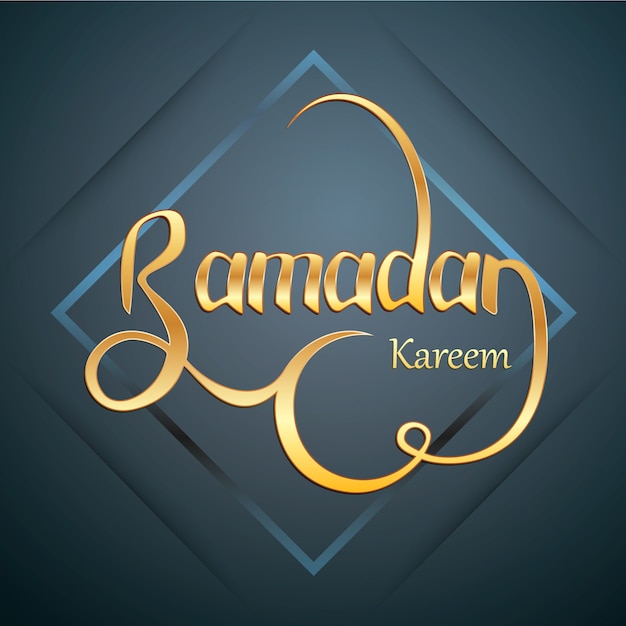 Vecteur fond de ramadan kareem