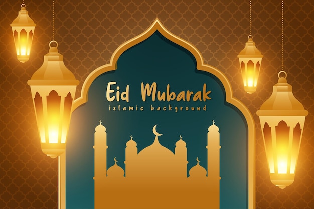 Fond de ramadan réaliste