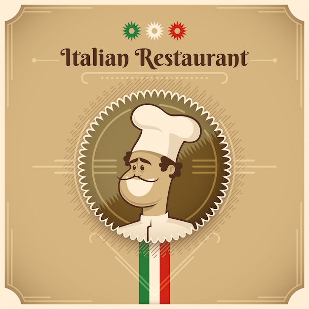 Fond De Restaurant Italien