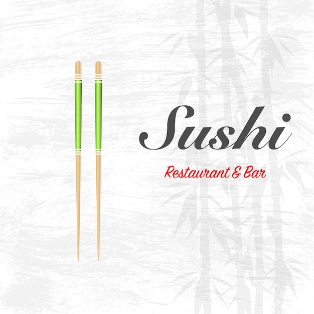 Fond De Restaurant De Sushi