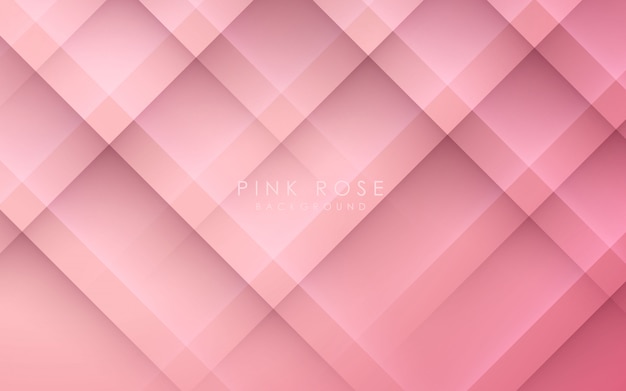 Fond Rose Diagonal