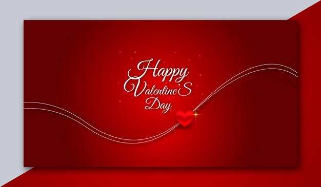 Fond de Saint Valentin heureux avec des coeurs