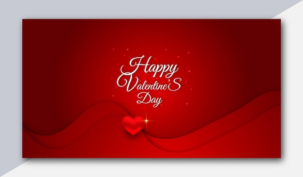 Fond de Saint Valentin heureux avec des coeurs