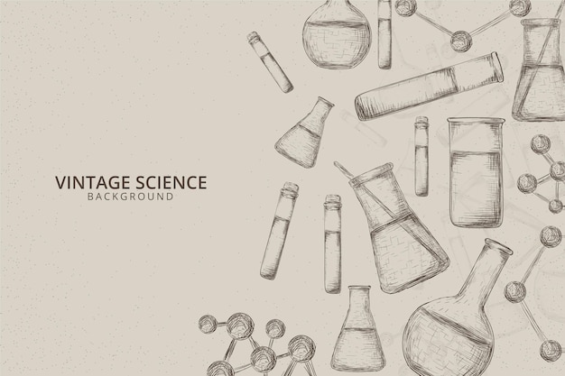 Fond De Science Vintage