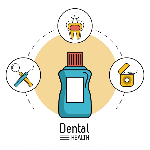 Fond De Soins Dentaires Infographique