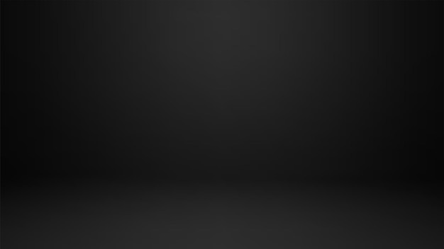 Fond de studio noir vide. Conception pour afficher le produit