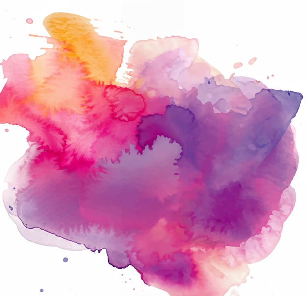 Fond de tache d'éclaboussure aquarelle douce