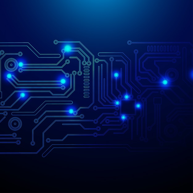Fond de technologie abstraite