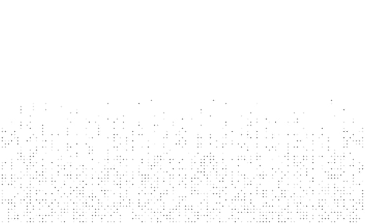Vecteur fond de technologie numérique points de données numériques fond de pixel de motif gris
