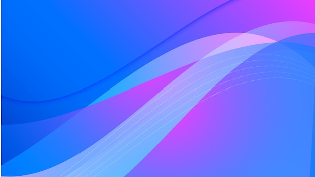Fond technologique moderne bleu et rose Mouvement à grande vitesse abstrait Mouvement dynamique coloré sur fond bleu pour concept de fond de conception de bannière ou d'affiche