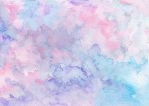 Fond De Texture Abstraite Pastel Avec Aquarelle