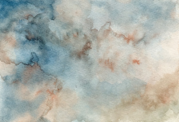 fond de texture aquarelle abstraite gris bleu