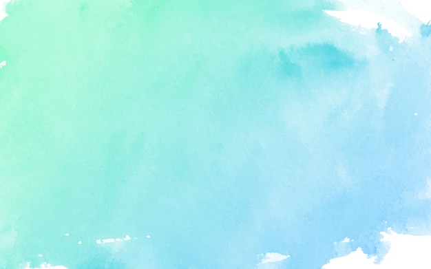 Fond de texture aquarelle bleu vert abstrait