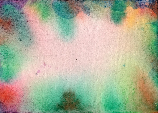 Fond de texture aquarelle vecteur peint à la main
