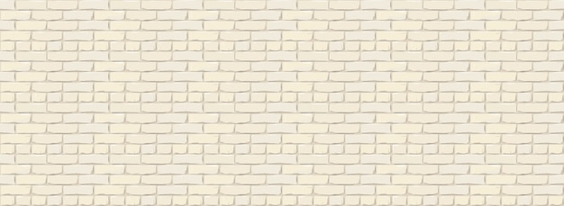 Fond De Texture De Mur De Brique. Illustration Numérique De Brickwall De Couleur Blanche.